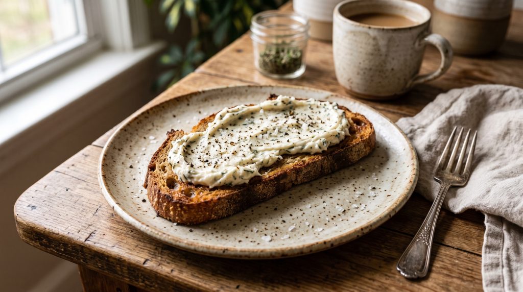 sourdough-toast-whipped-herb-tallow-sea-salt